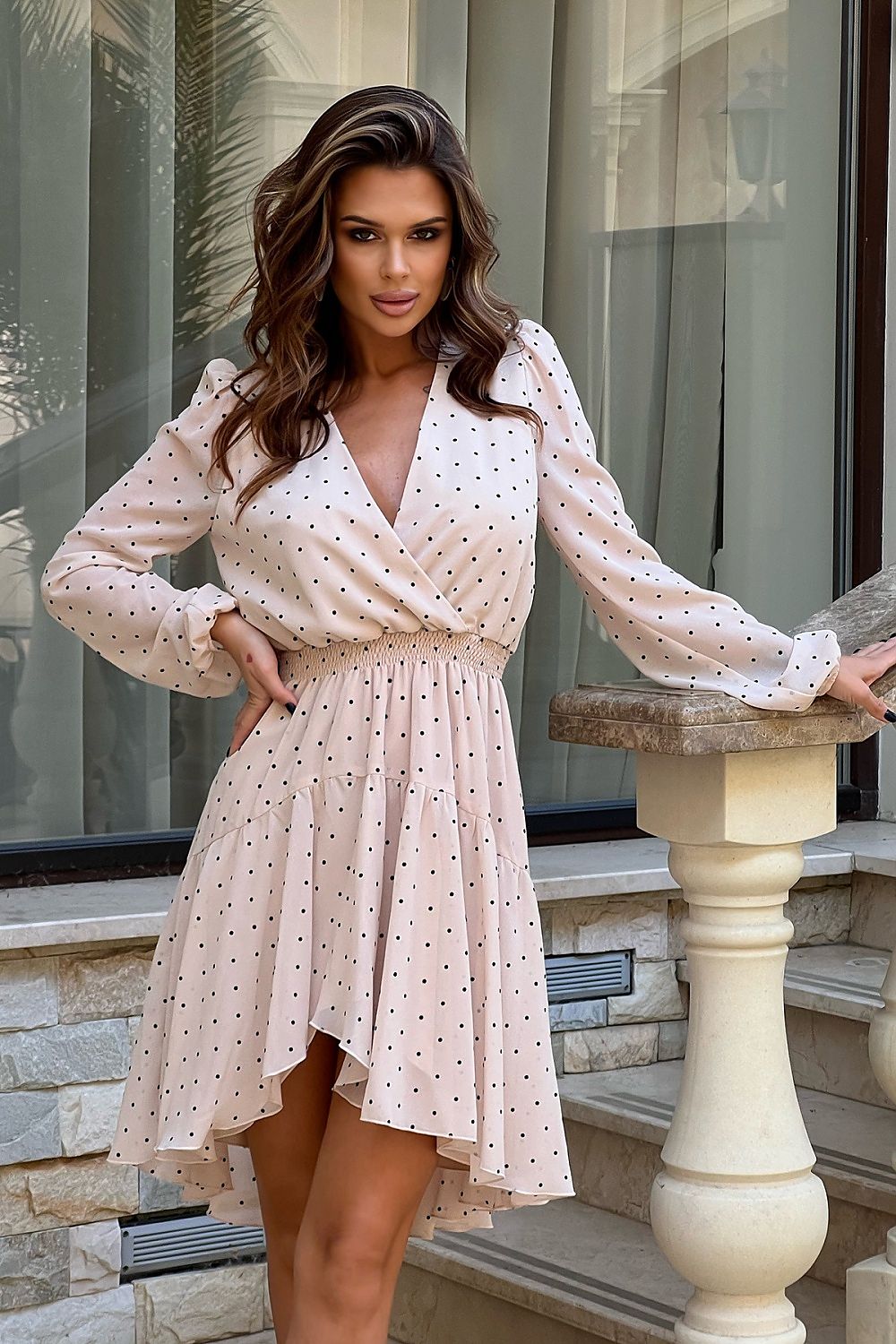 Vestito da giorno model 187292 Bicotone
