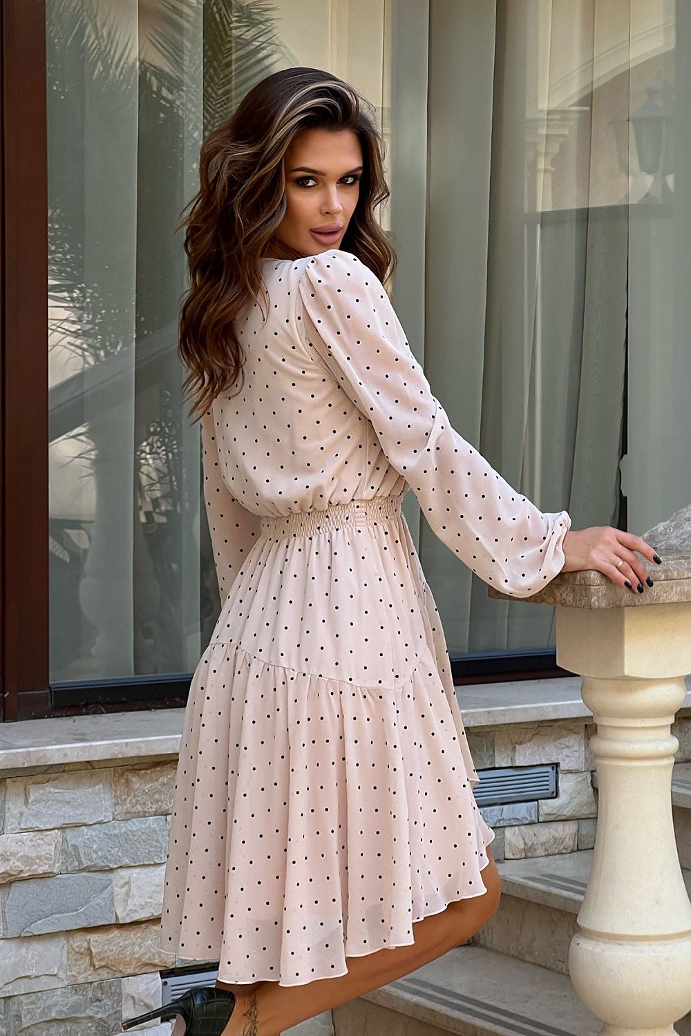 Vestito da giorno model 187292 Bicotone
