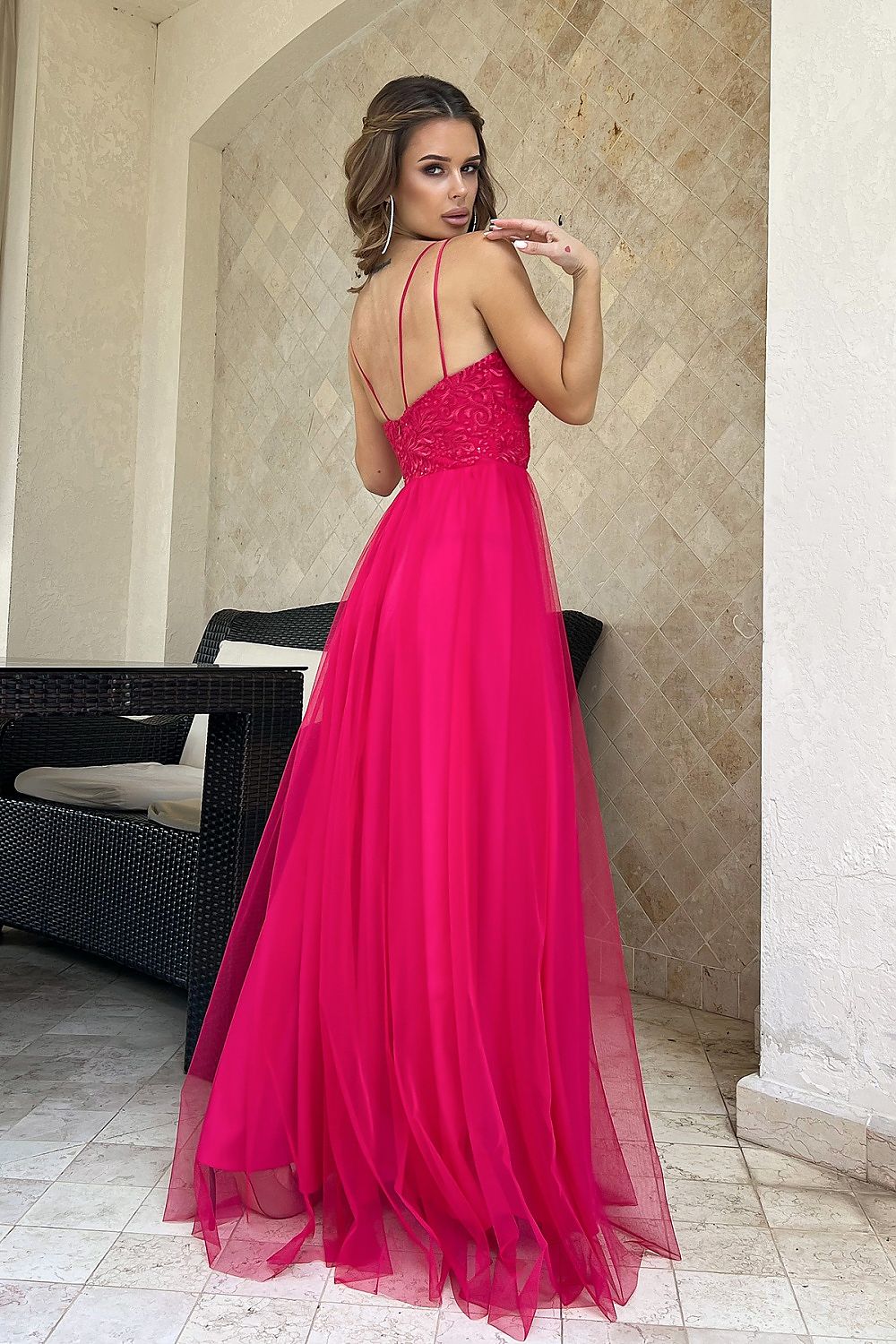 Vestito lungo model 188224 Bicotone