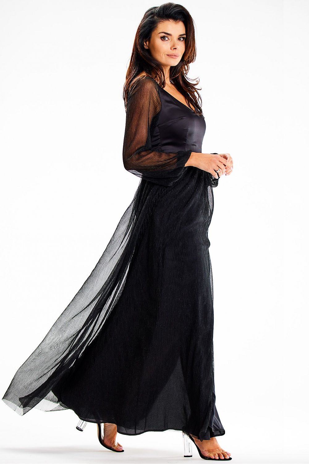 Vestito lungo model 189439 awama