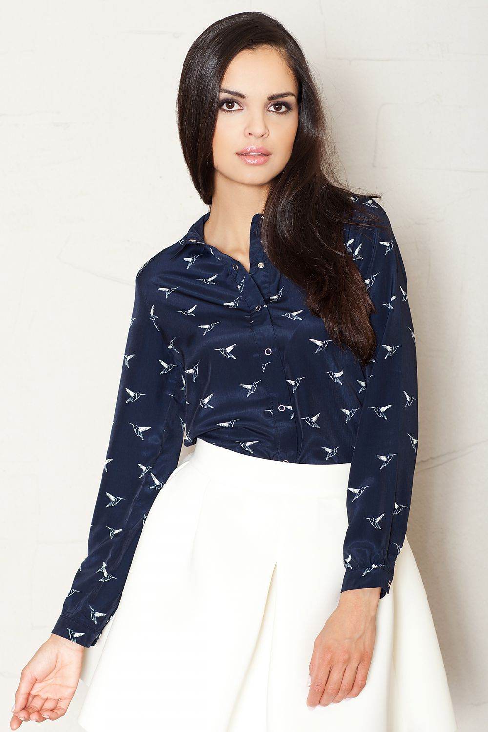 Camicia a manica lunga model 44981 Figl - Modern Vogue