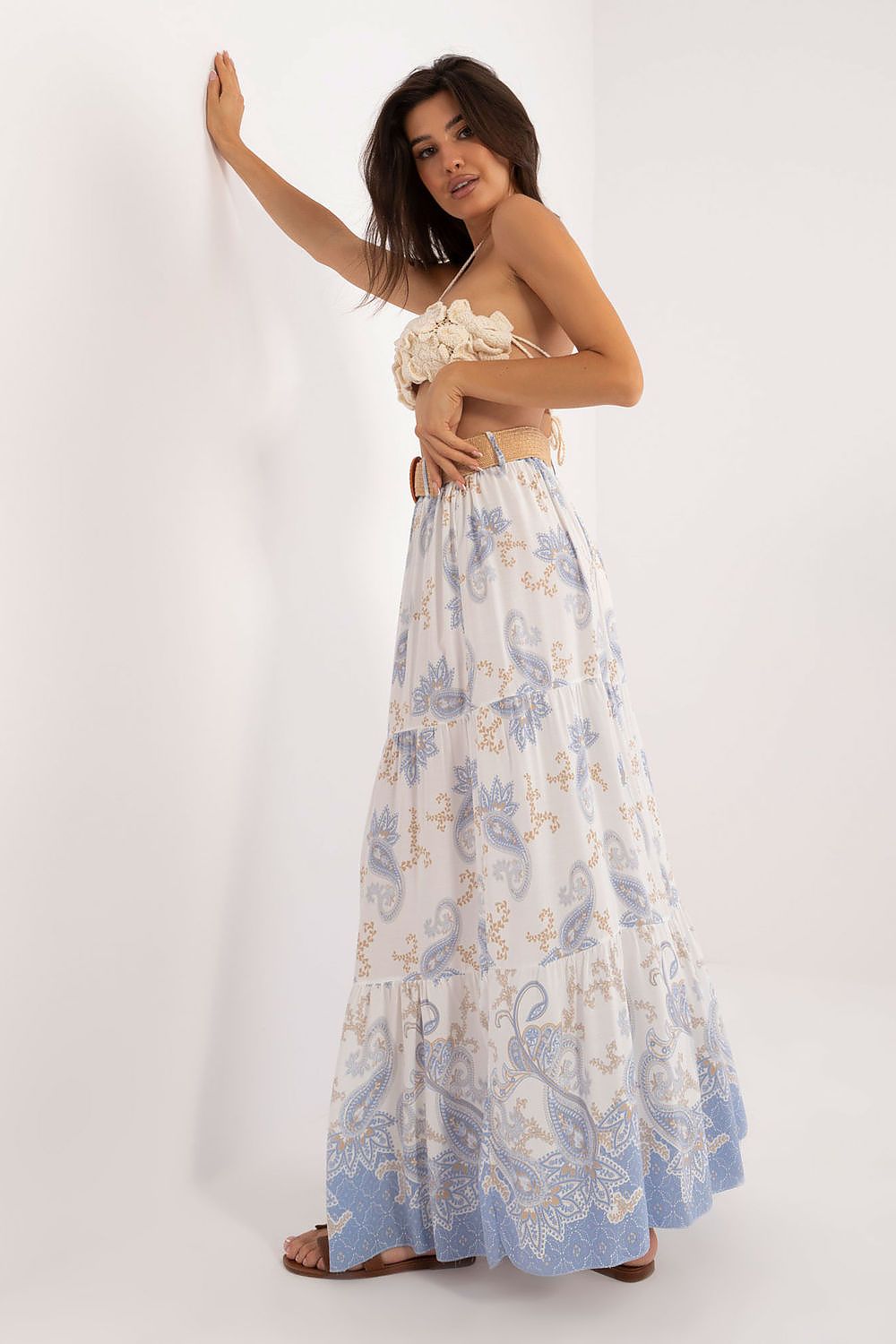 Gonna lunga model 198966 Italy Moda