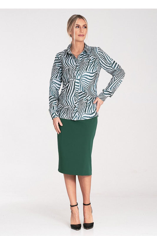 Camicia a manica lunga model 204302 Figl