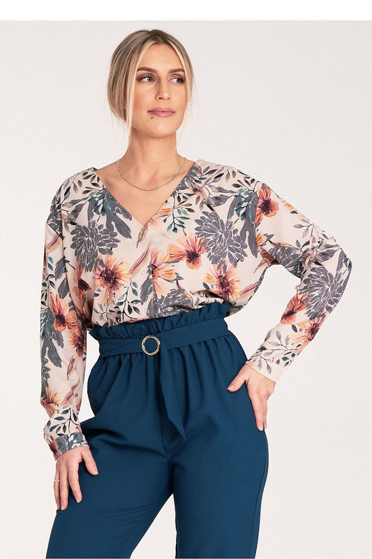 Camicia a manica lunga model 204329 Figl