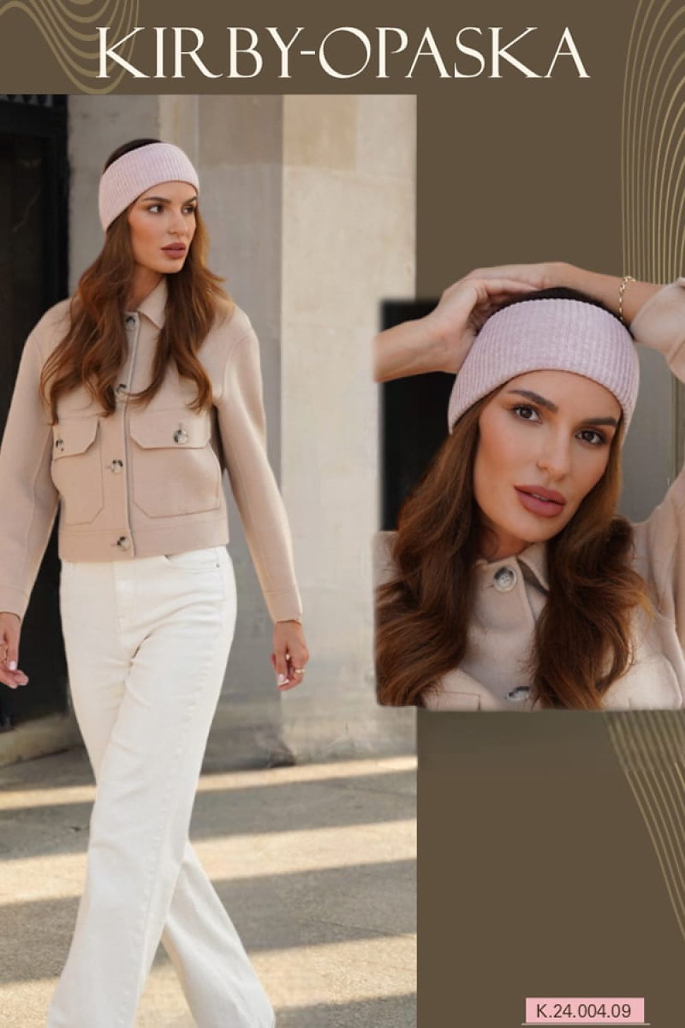 Fascia per capelli model 205186 Kamea