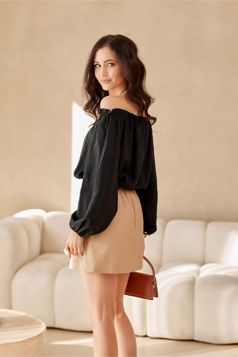 Gonna corta model 209553 Roco Fashion