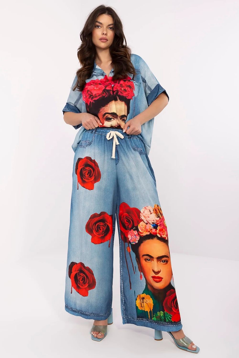 Pantaloni da donna model 210026 Italy Moda