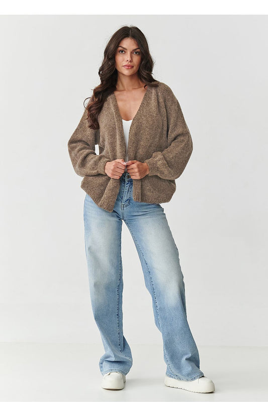 Cardigan model 217365 Makadamia