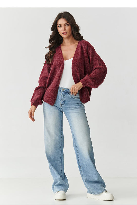 Cardigan model 217368 Makadamia