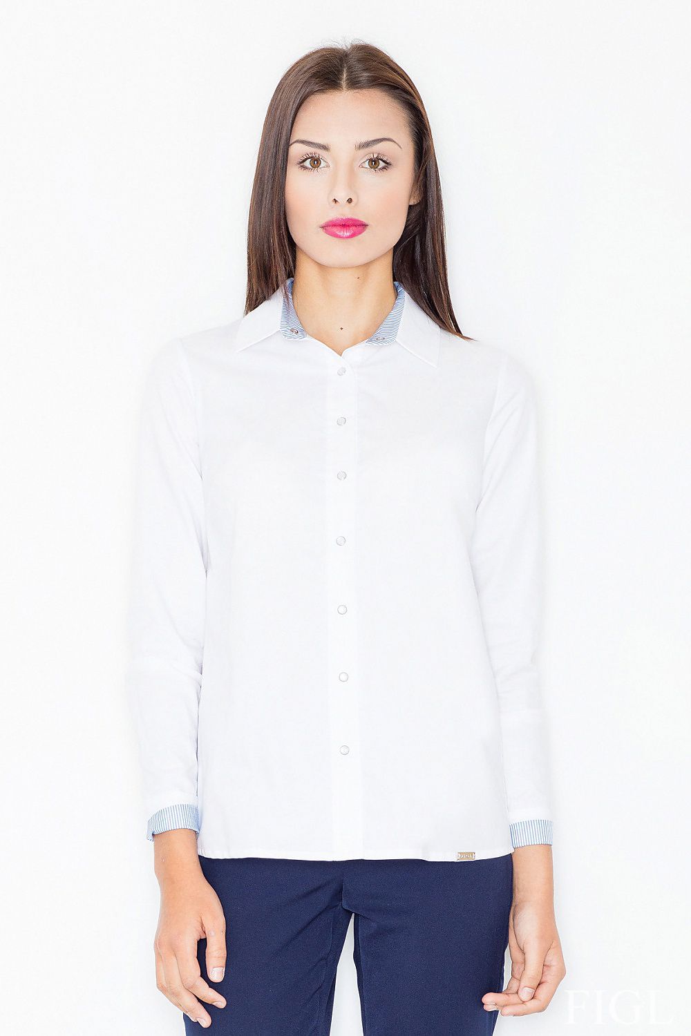 Camicia a manica lunga model 61519 Figl