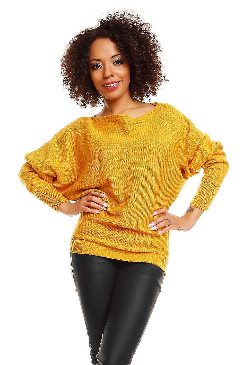 Maglione maniche pipistrello model 84280 PeeKaBoo