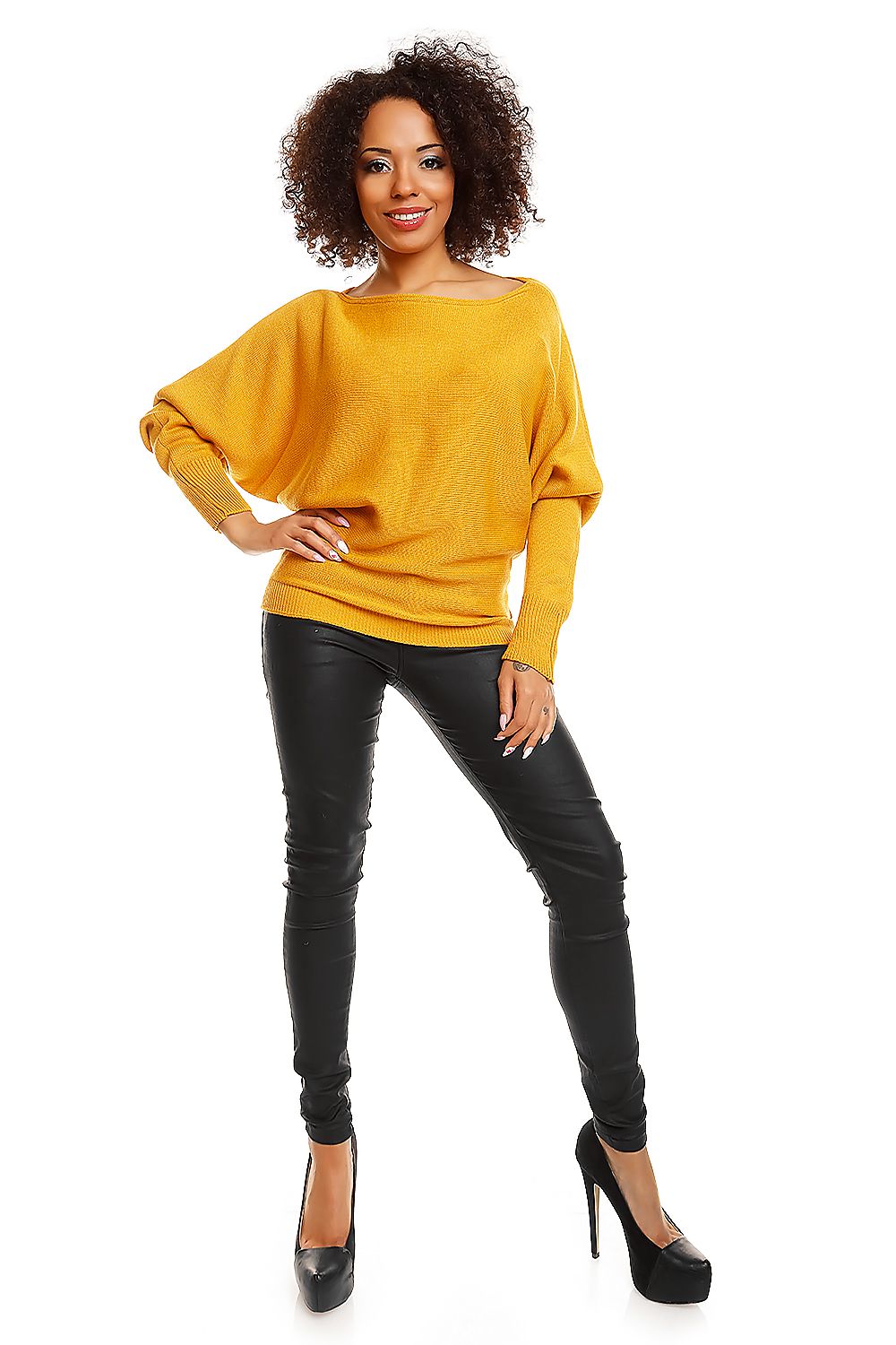 Maglione maniche pipistrello model 84280 PeeKaBoo