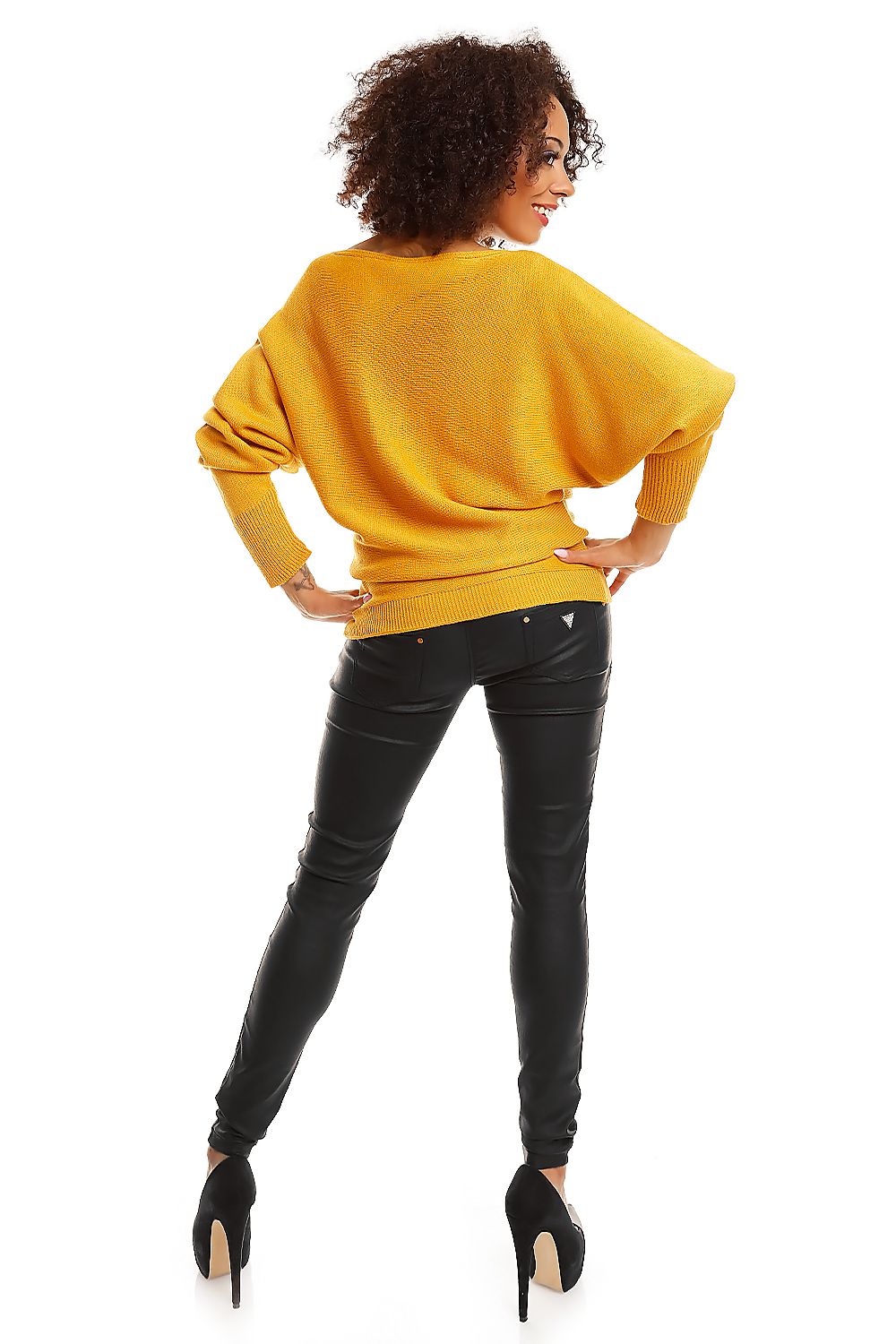 Maglione maniche pipistrello model 84280 PeeKaBoo