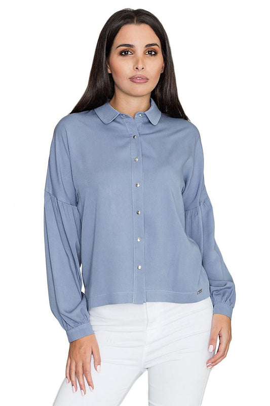 Camicia a manica lunga model 111028 Figl