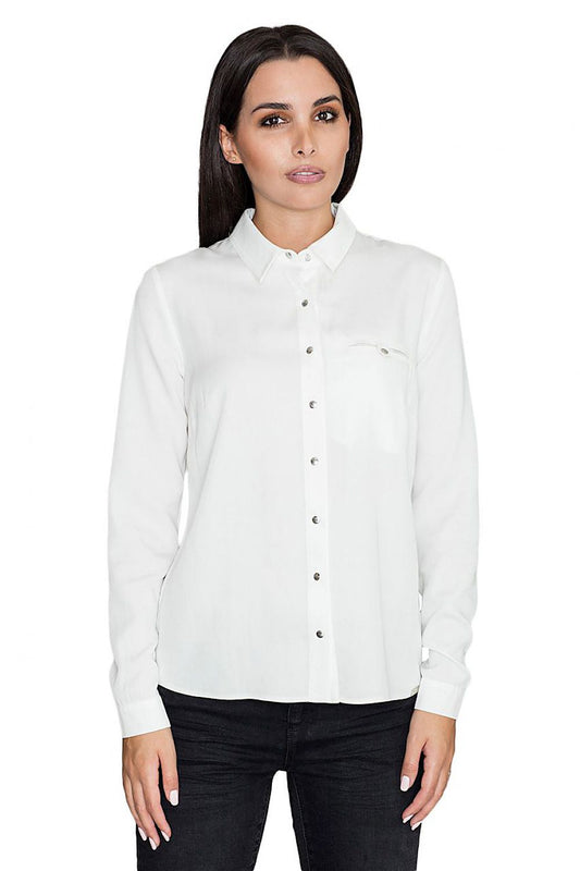 Camicia a manica lunga model 111029 Figl