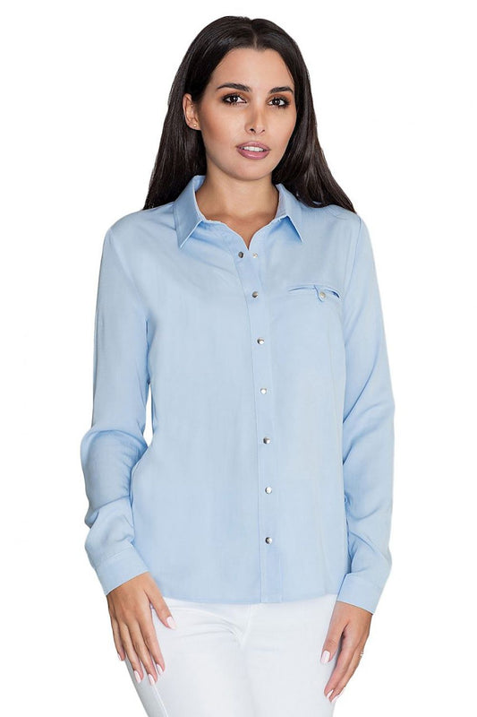 Camicia a manica lunga model 111030 Figl