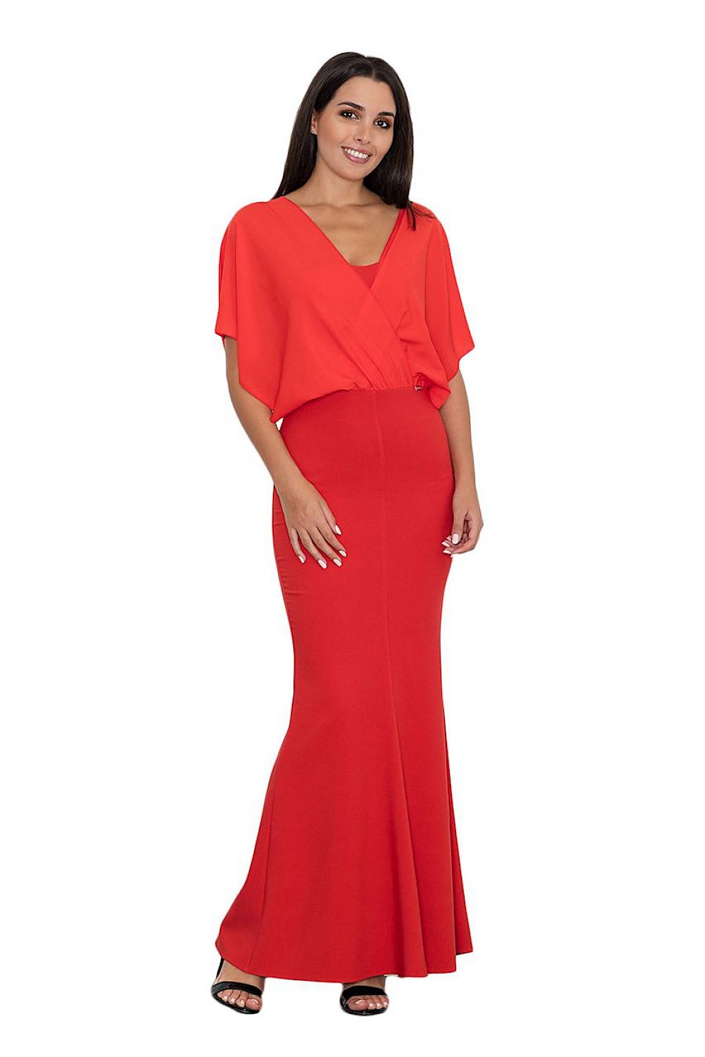 Vestito lungo model 111036 Figl