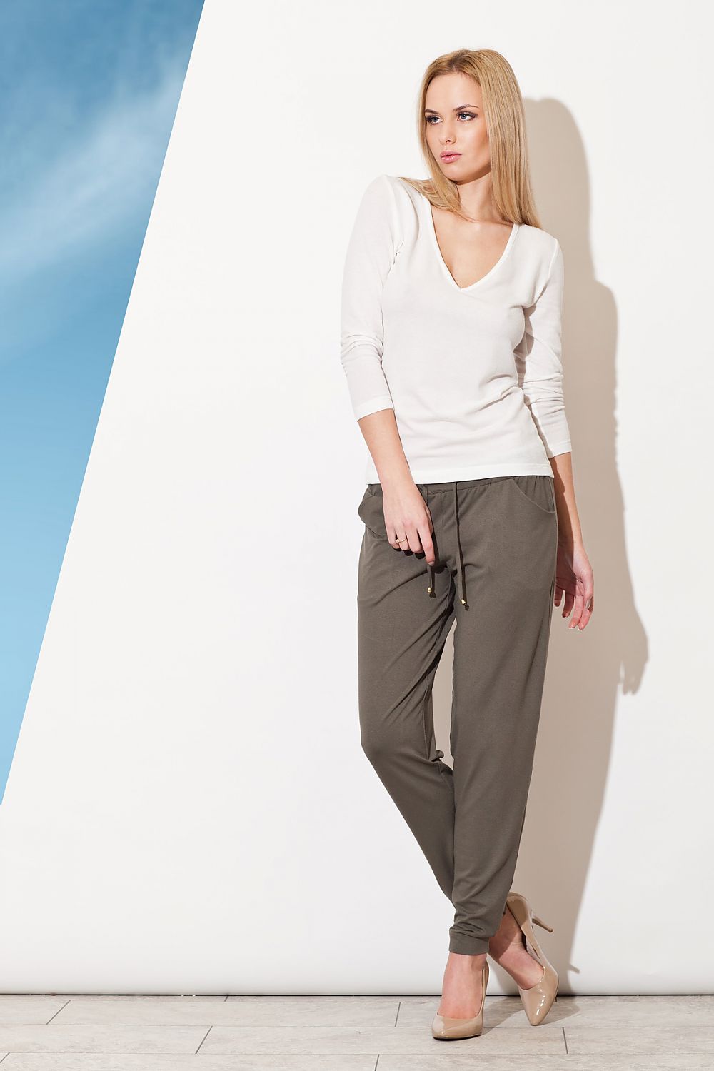 Pantaloni da donna model 29399 Figl