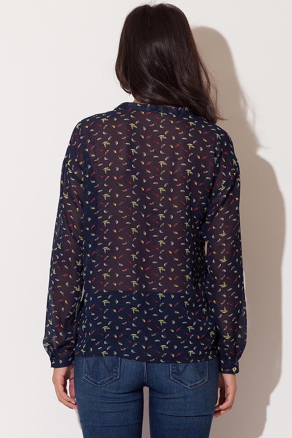 Camicia a manica lunga model 30087 Katrus