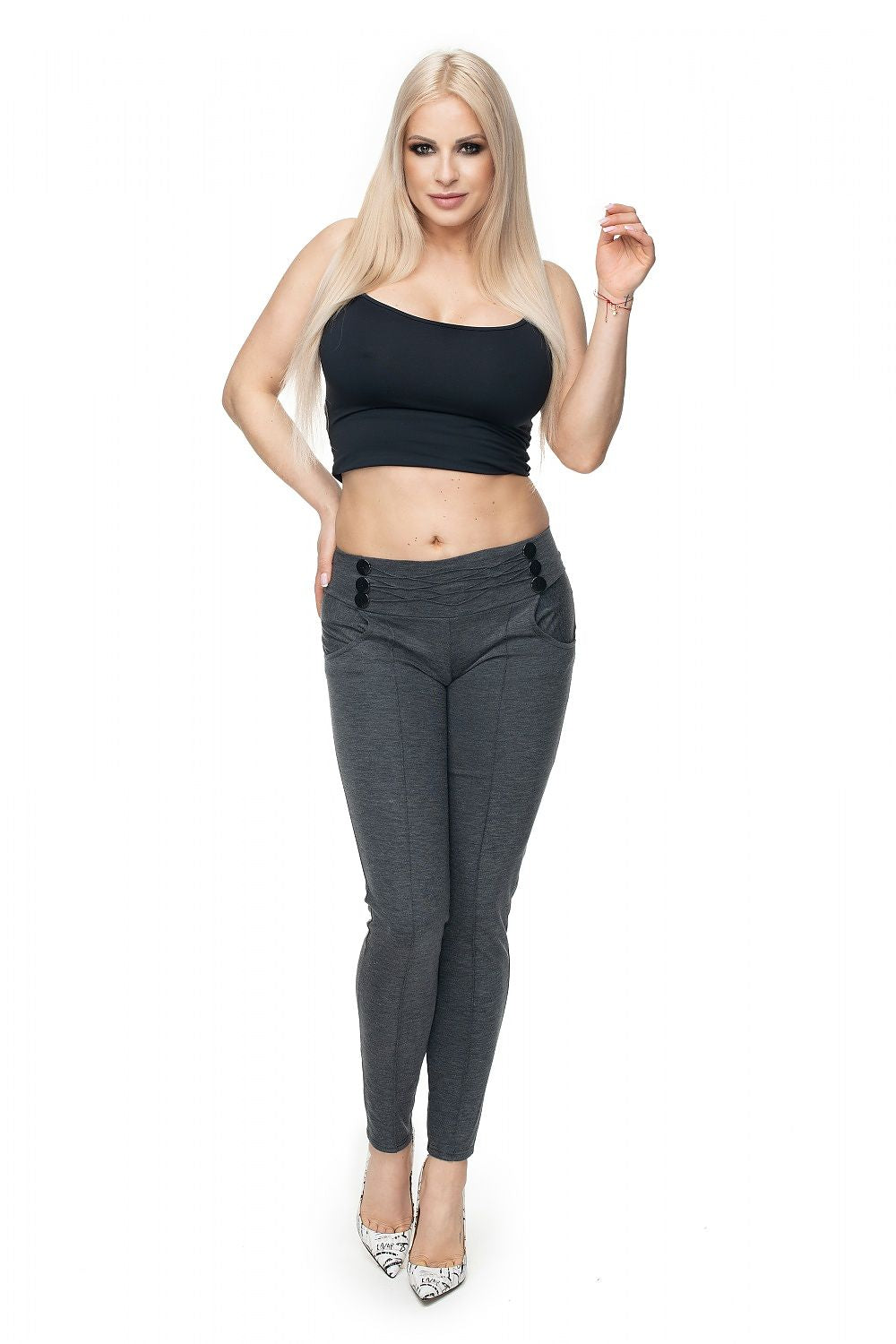 Pantaloni lunghi model 131925 PeeKaBoo
