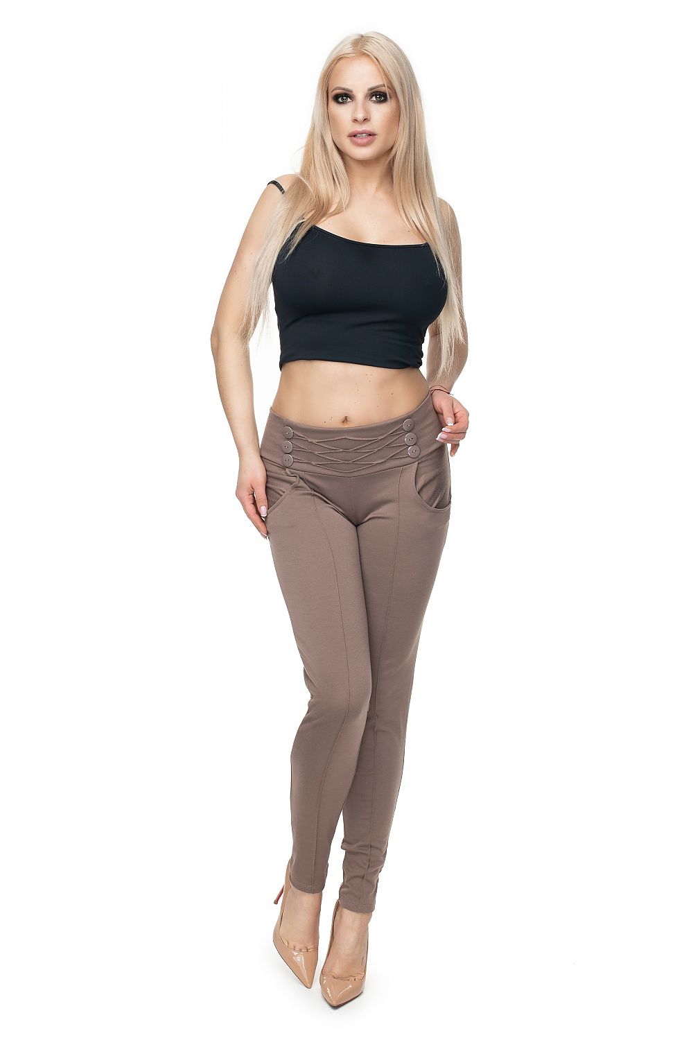 Pantaloni lunghi model 131926 PeeKaBoo
