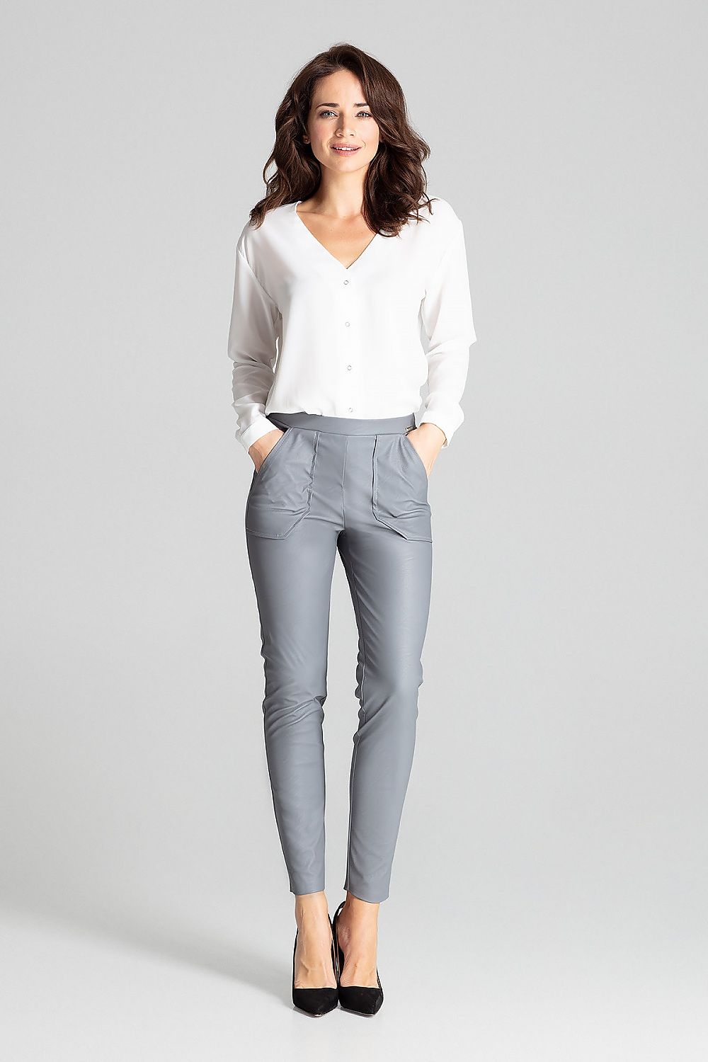 Pantaloni lunghi model 139336 Lenitif - Modern Vogue