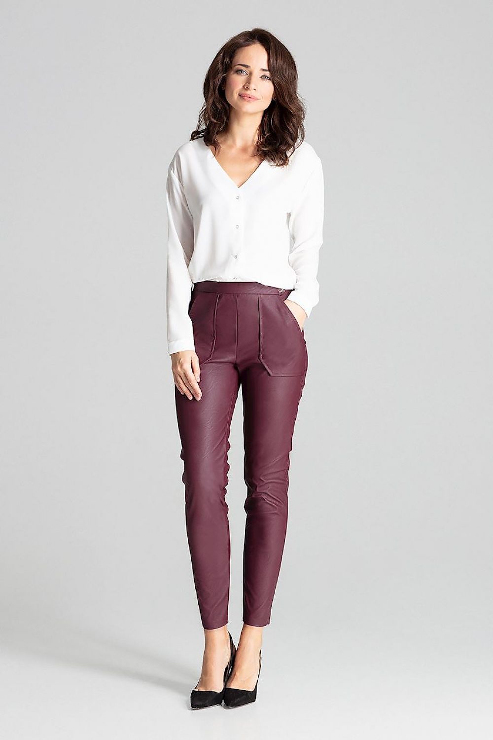 Pantaloni lunghi model 139336 Lenitif - Modern Vogue