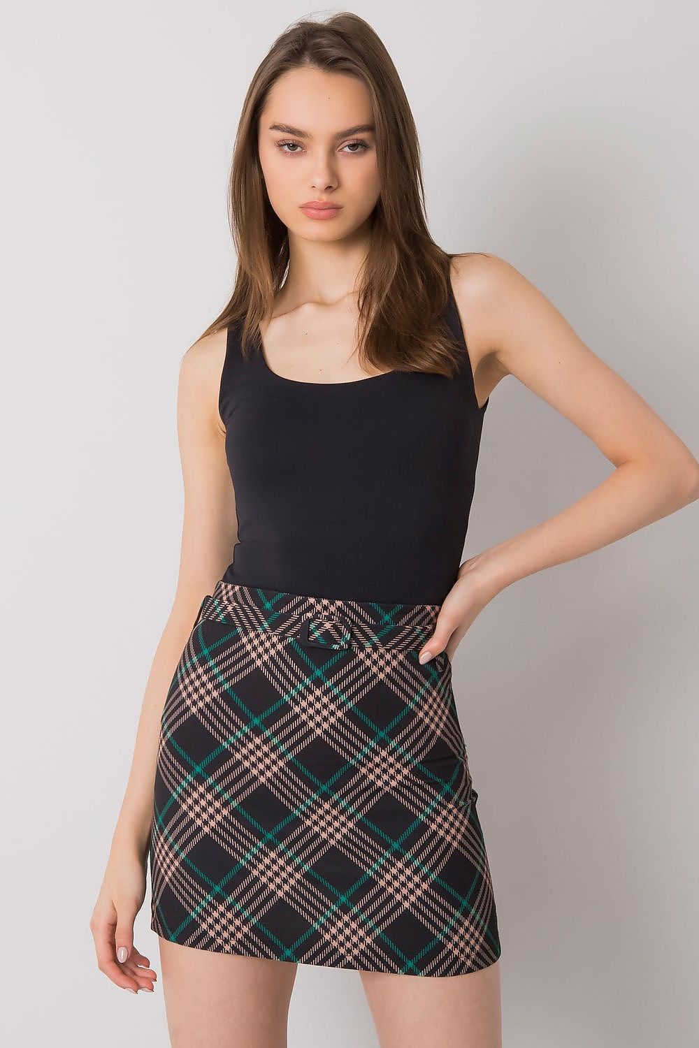 Gonna corta model 160388 Italy Moda