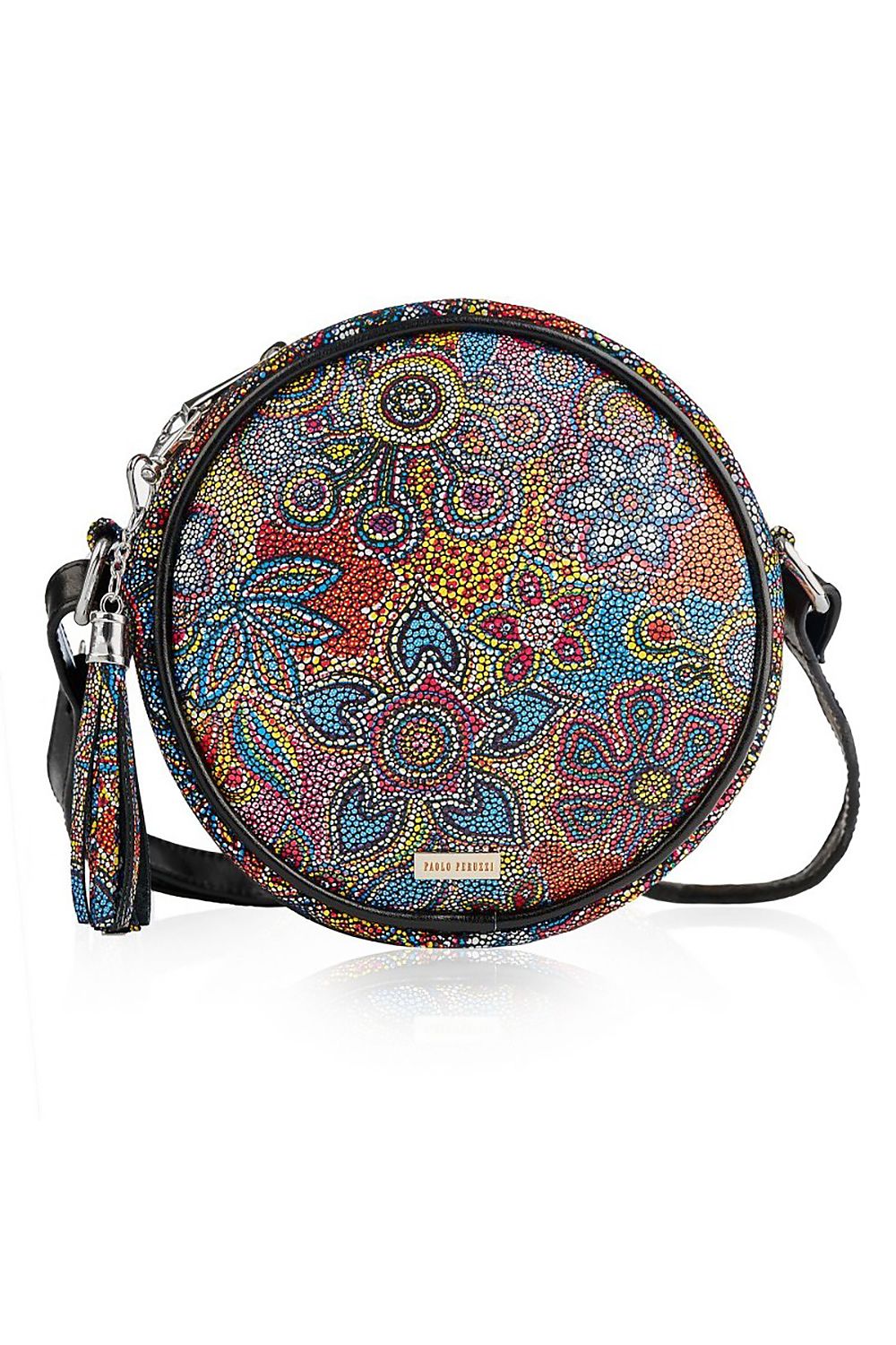 Borsa di pelle naturale model 173154 Galanter