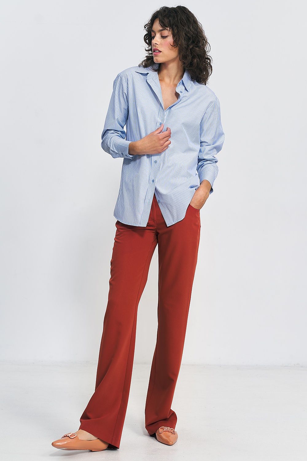 Pantaloni lunghi model 185196 Nife