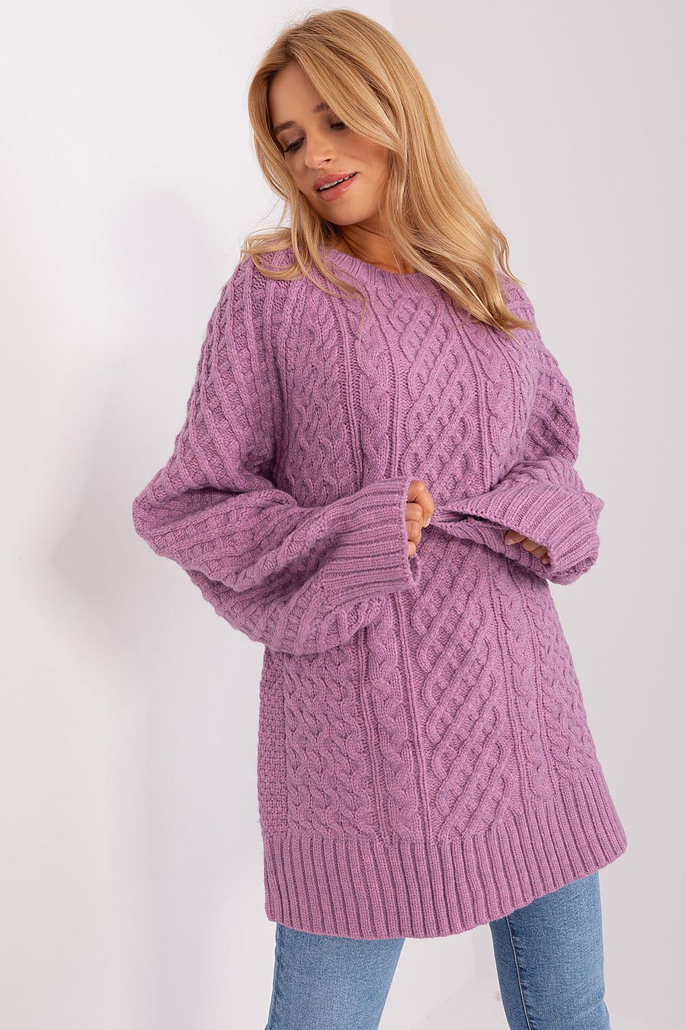 Maglione lungo model 185735 AT