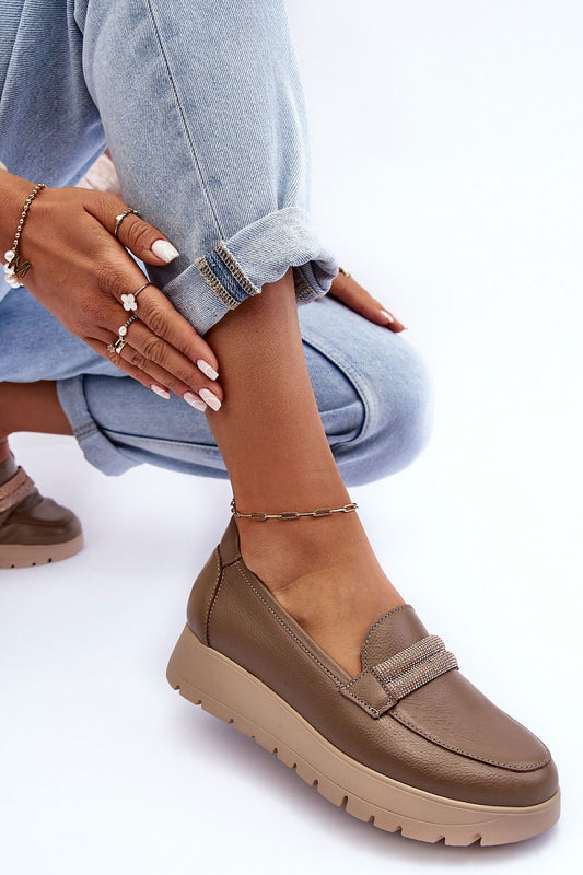 Scarpe con zeppa model 186094 Step in style