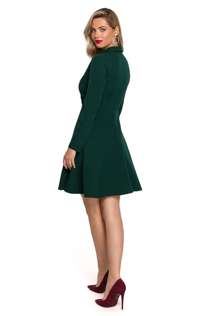 Miniabito da sera verde model 170531 Makover