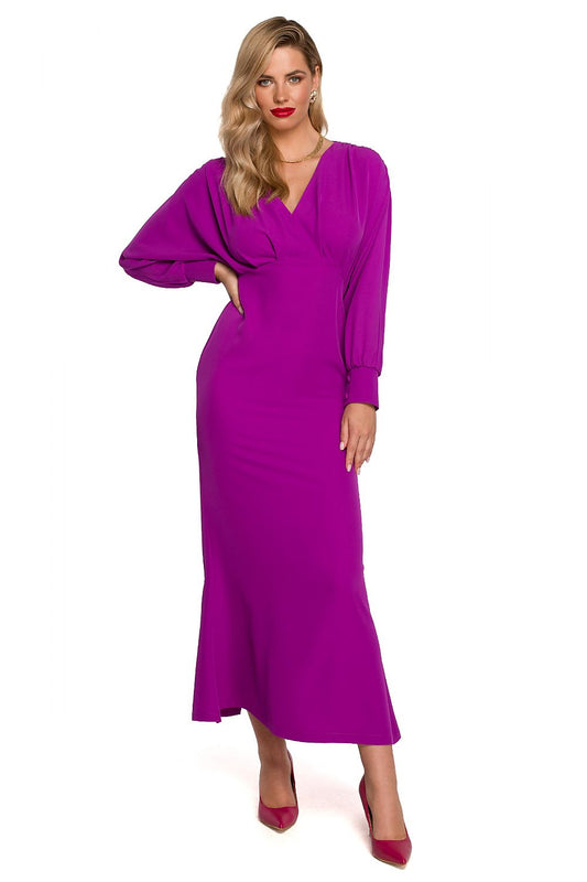 Vestito lungo model 138748 Makover verde fronte