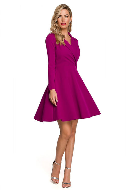 Vestito da sera model 170529 Makover viola