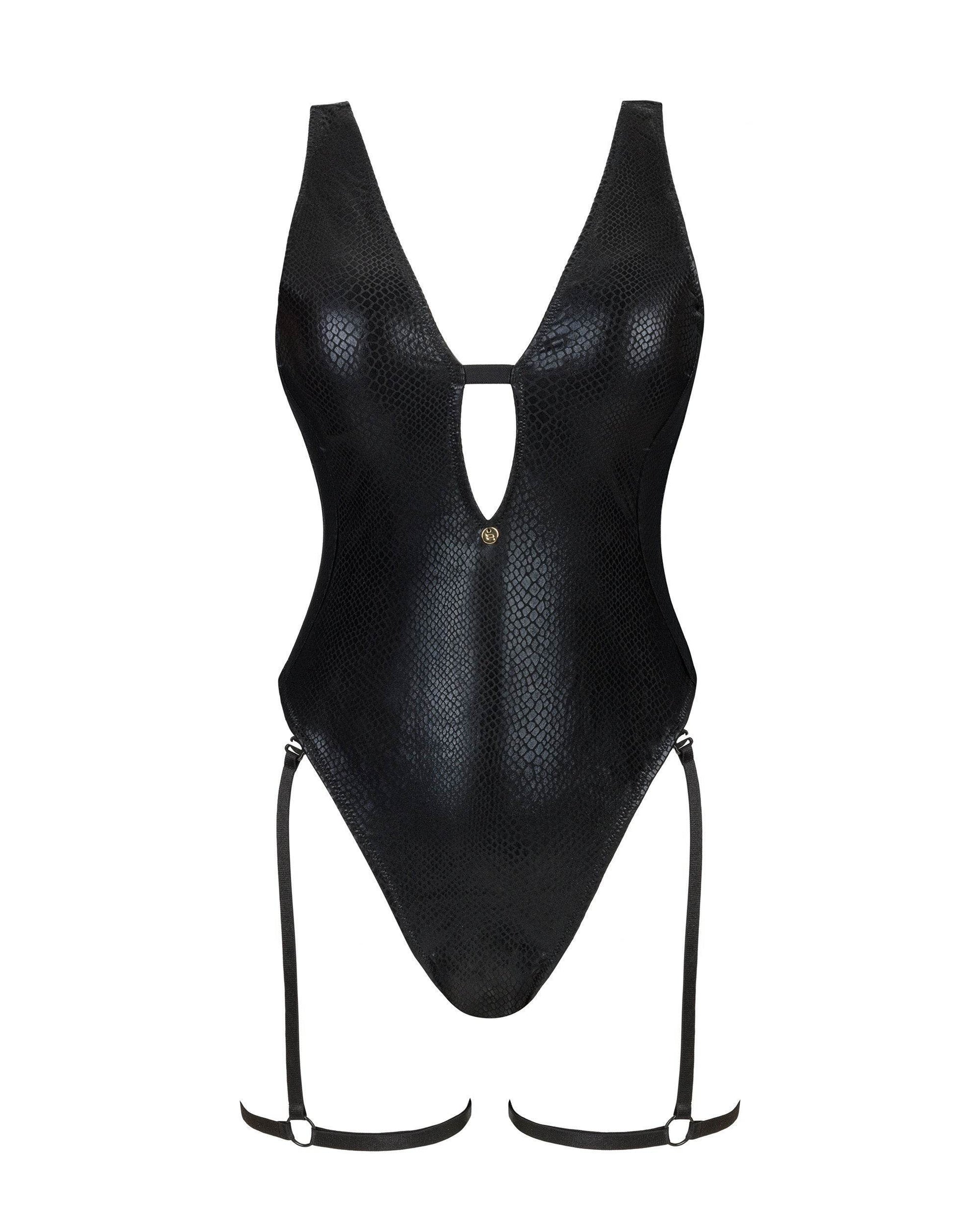 Costume intero Obsessive Punta Negra 165845 con dettagli seducenti - Modern Vogue