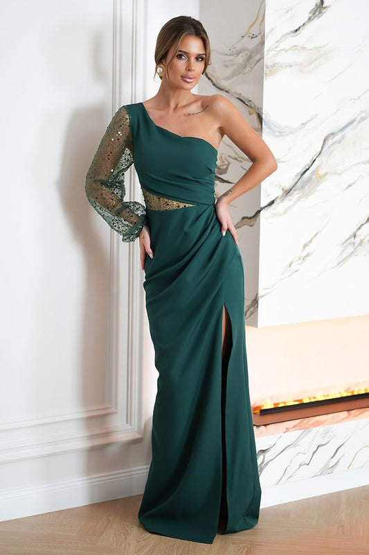  Vestito lungo model 190485 Bicotone 