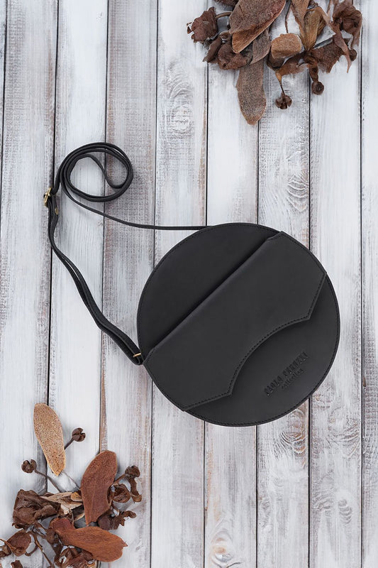  Borsa di pelle naturale model 191526 Galanter 