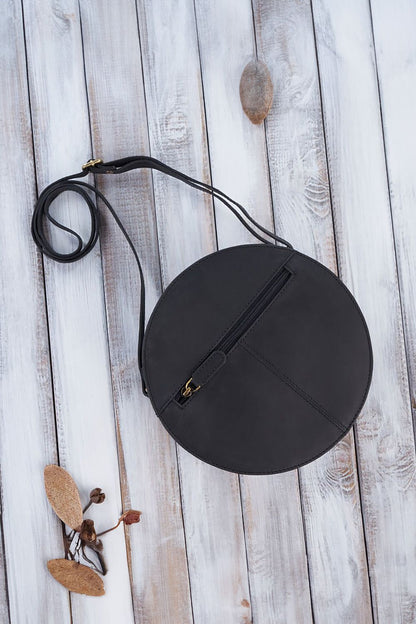  Borsa di pelle naturale model 191526 Galanter 