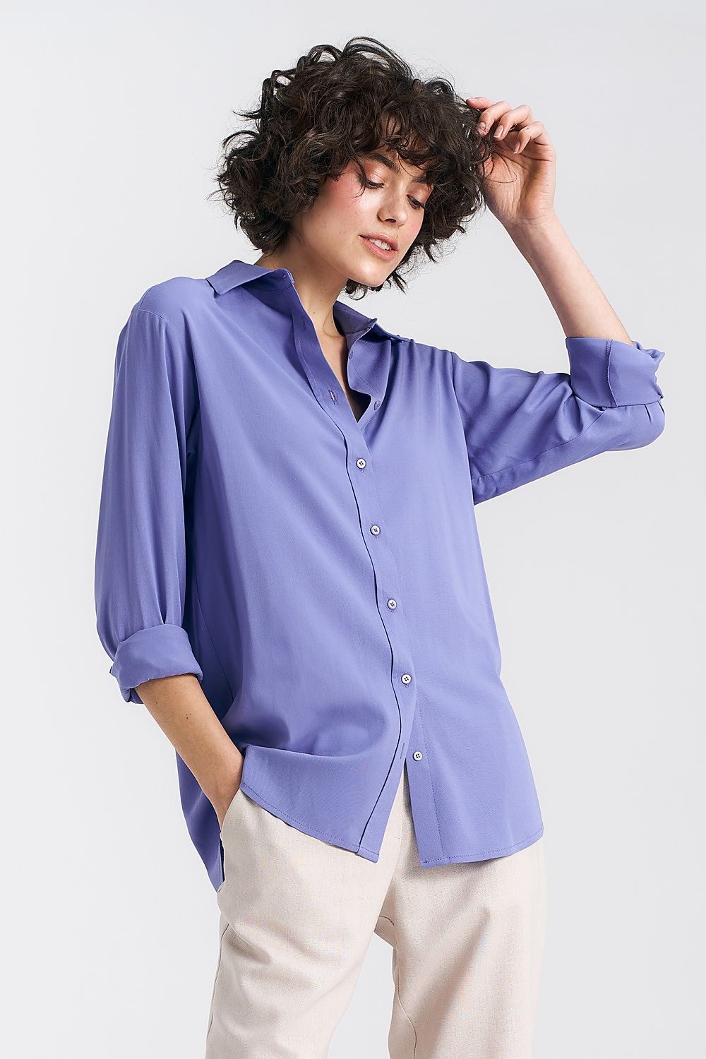  Camicia a manica lunga  model 192969 Nife 