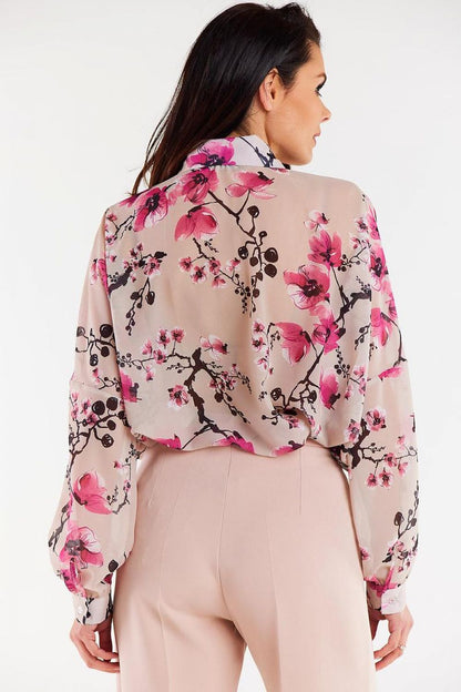  Camicia a manica lunga  model 196619 awama 