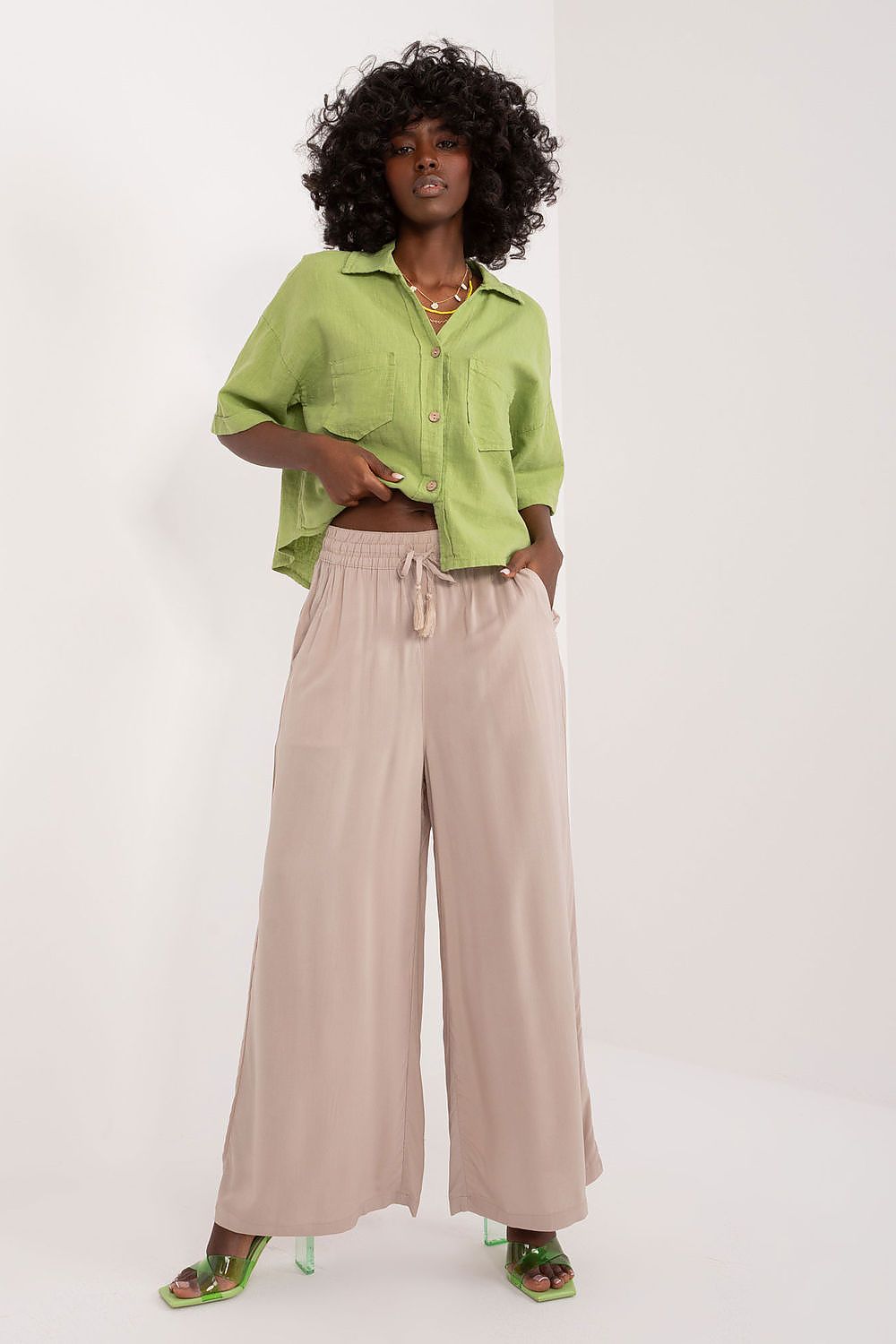  Pantaloni da donna model 197538 Sublevel 