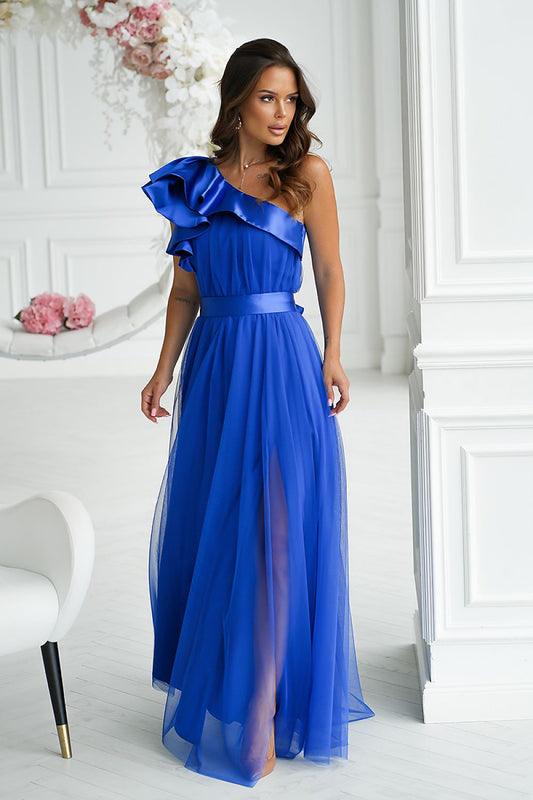 Vestito lungo model 200243 Bicotone 