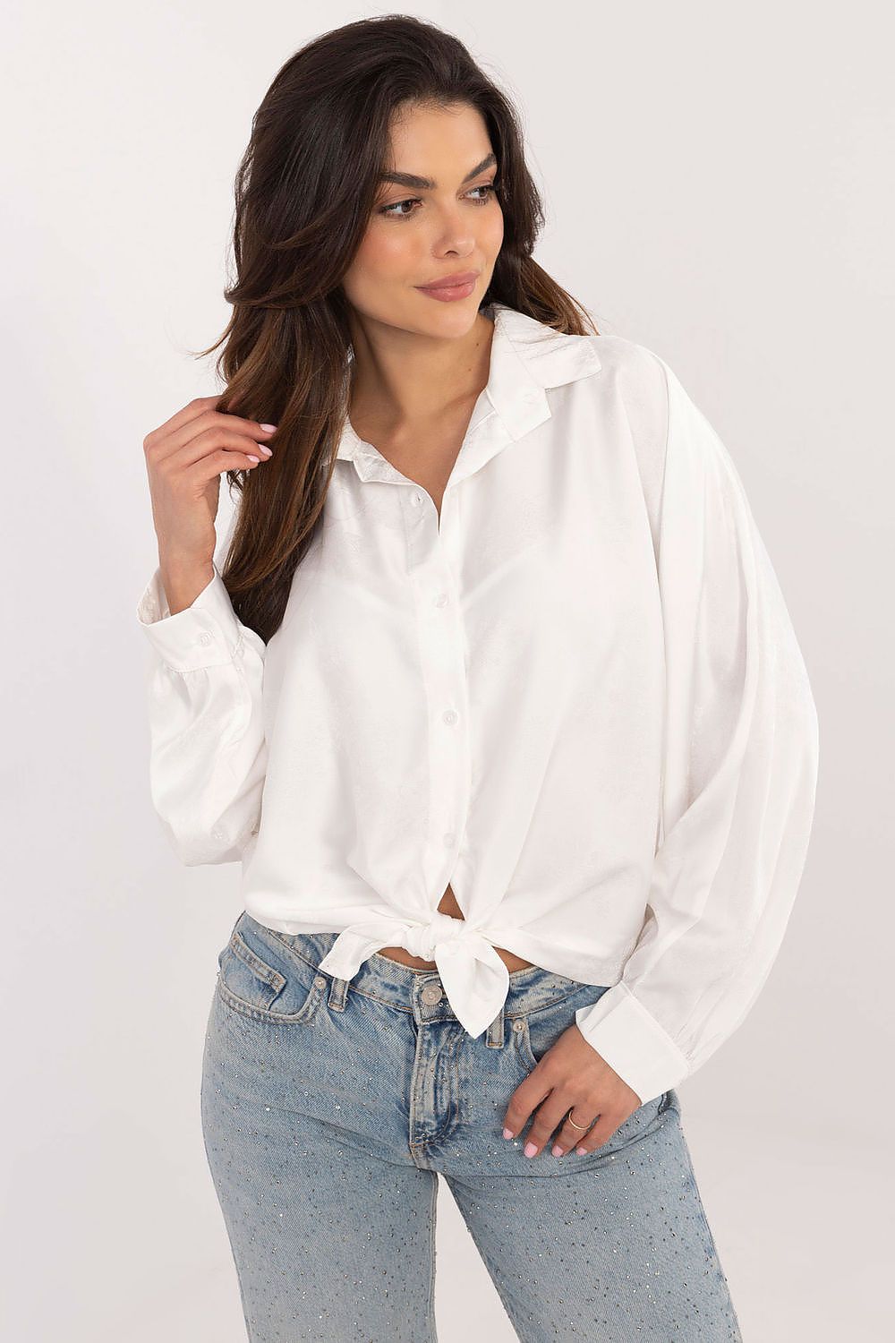  Camicia a manica lunga  model 202532 Italy Moda 