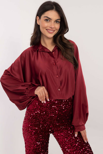  Camicia a manica lunga  model 203113 Italy Moda 