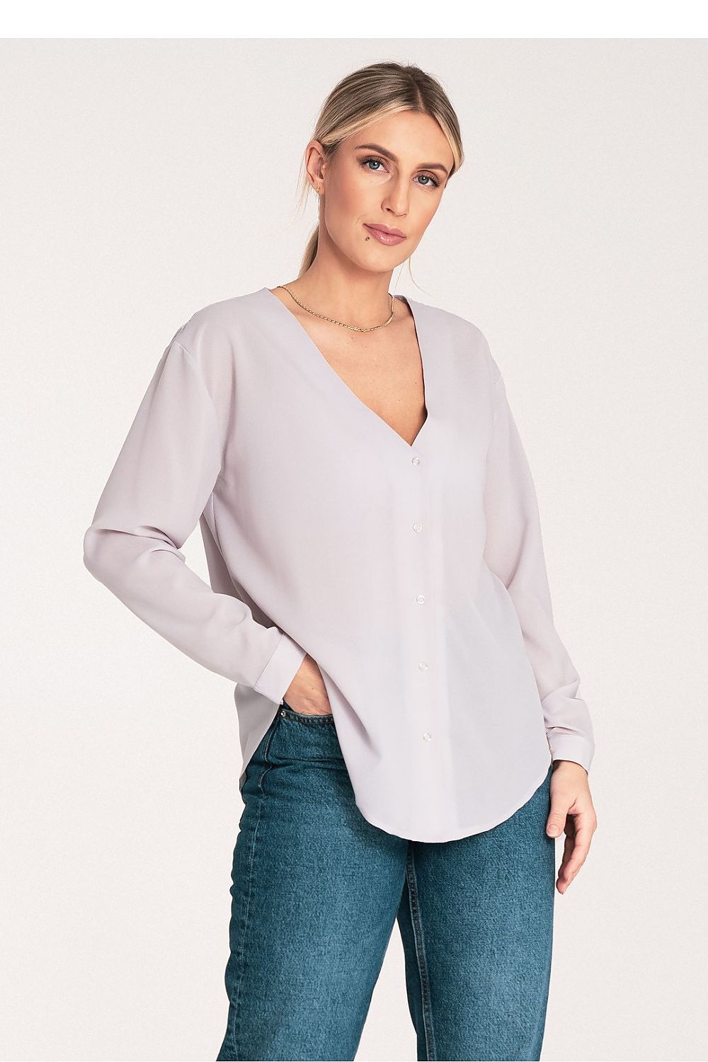  Camicia a manica lunga  model 204325 Figl 