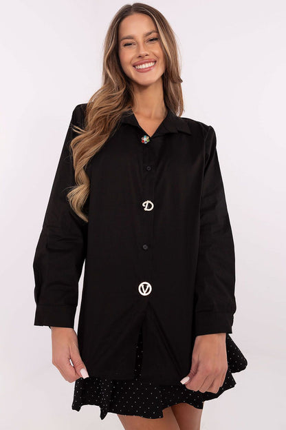  Camicia a manica lunga  model 204396 Italy Moda 