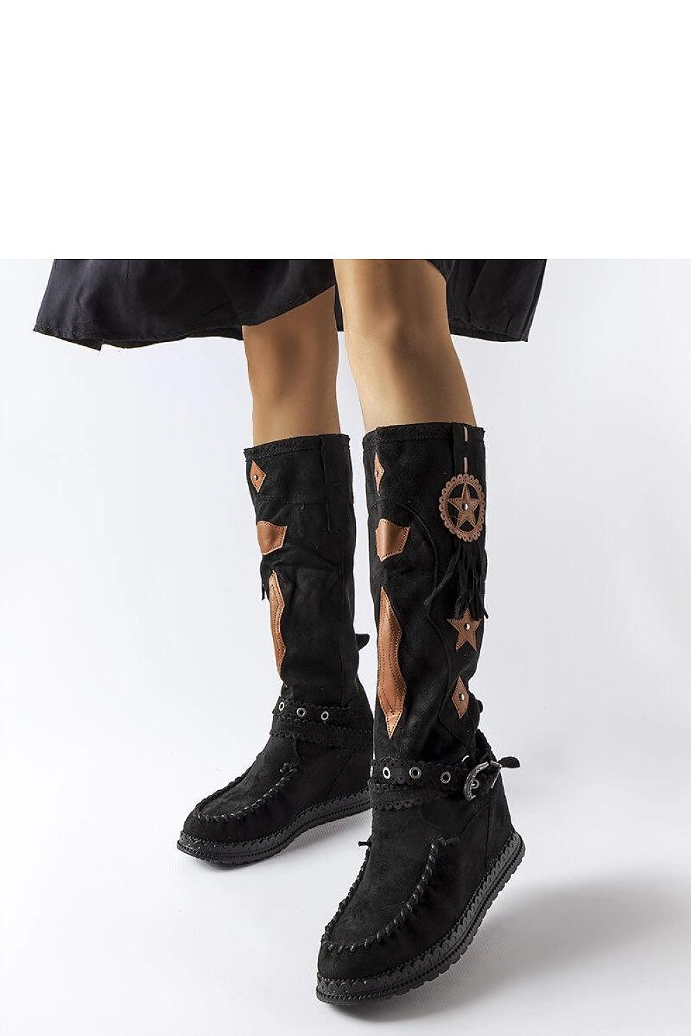  Stivali a zeppa model 205786 Solea 