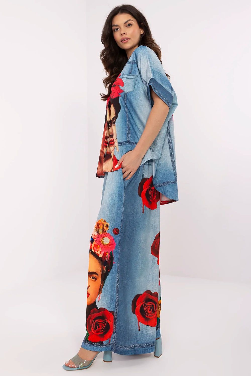  Pantaloni da donna model 210026 Italy Moda 