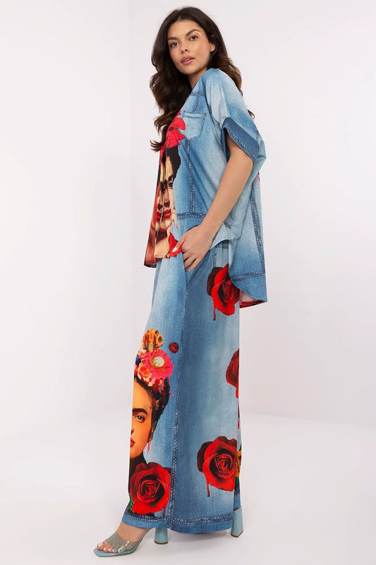  Pantaloni da donna model 210026 Italy Moda 